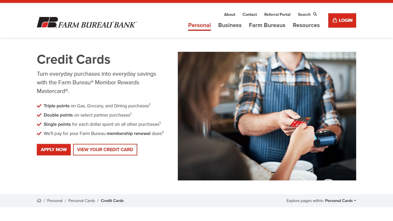 farmbureaubank.com | Choose the card that's right for you